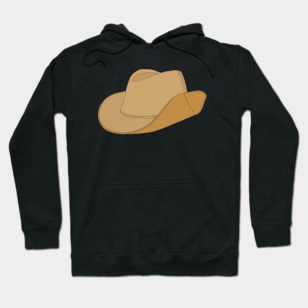 Cowboy hat on the ranch Hoodie by DiegoCarvalho